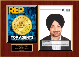 Canada's Top 100 Realtor (2020)