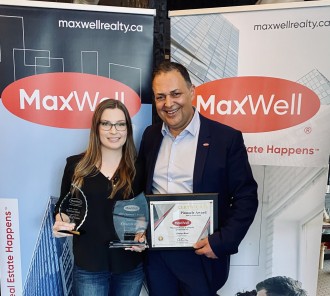 Pinnacle Award Top 50 Agents Maxwell Canada