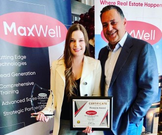 Pinnacle Award Top 50 Agents Maxwell Canada