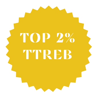 2021 - Top 2% GCI sales (Toronto Real Estate Board)