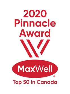 Pinnacle Award Top 50 Agents Maxwell Canada